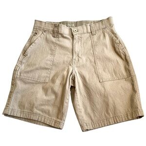 Weatherproof Vintage Men’s Trail Utility Shorts, Light Tan Size 30 Style W2S010